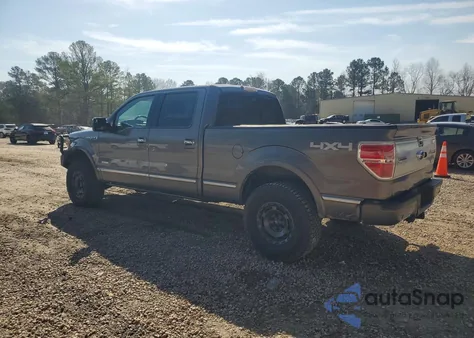 2012 Ford F150 Supercrew из США, поврежденный, VIN 1FTFW1ET1CFC47367